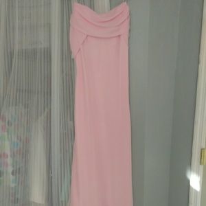 Pink formal dress